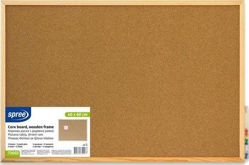 SPREE Notice board KORK 40*60cm SPREE Notice board KORK 40*60cm