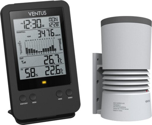 VENTUS Trådløs regnmåler W140 VENTUS Trådløs regnmåler W140