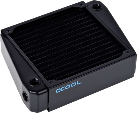 Alphacool 14244 kjøleribbe sort 14244 Alphacool 14244 kjøleribbe sort 14244