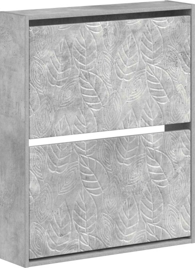 vidaXL Vegghengt skoskap DELFT 71 x 17 x 86 cm Konstruert tre