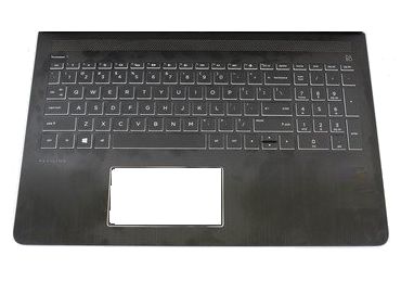 HP Top Cover W Kb Wht Isk Pt Tp B