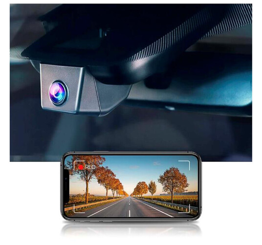 FITCAMX Integrert 4K Dashcam (foran+bak) Lexus NX450h (2022 ->)