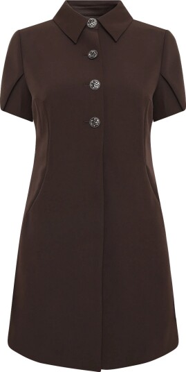 Bruuns Bazaar Rubysusbbzendia Dress DARK BROWN 40
