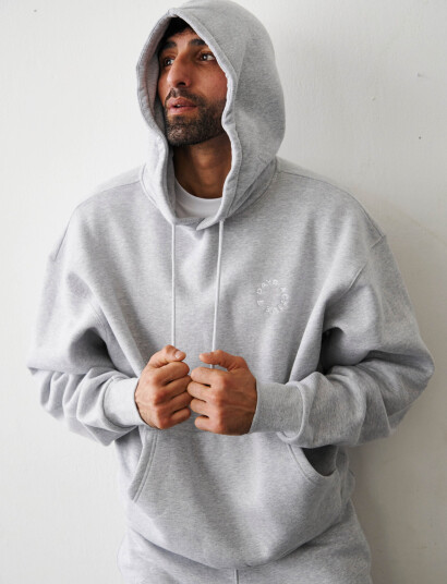 7 DAYS Active Organic Regular Hoodie - Grey - XXL