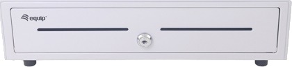 Equip 351011 Manuell Og Automatisk Pengeskuff Metall Hvit Plast Dc 12 V