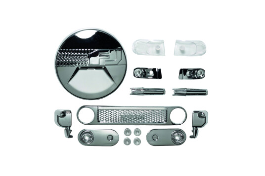 Tamiya 54627 Reservedel til RC Toyota FJ Cruiser Metalldel