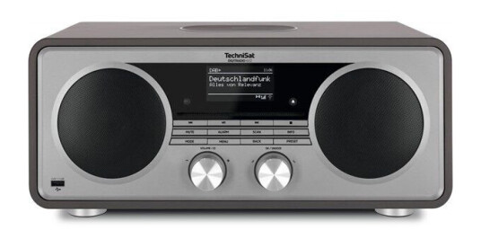 Technisat Digitradio 602 DAB+ Internett Radio med Bluetooth og CD Sølv Technisat Digitradio 602 DAB+ Internett Radio med Bluetooth og CD Sølv