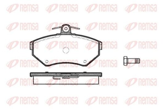 Bremseklosser REMSA 0631.10 Bremseklosser REMSA 0631.10