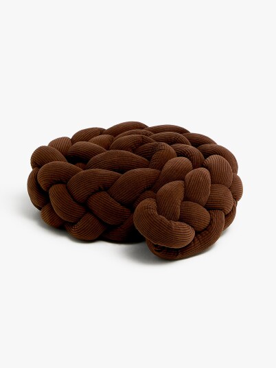 Alice &  Fox Braid Sengekant 210cm Brown Manchester