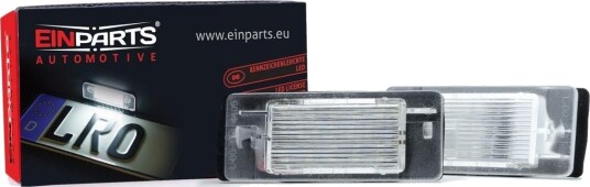 EINPARTS EP51 Nummerskiltlys