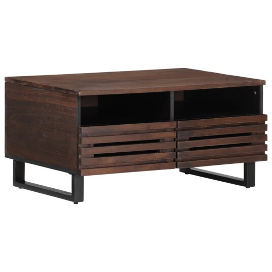  Salongbord brun 80x55x40 cm heltre mango 377502