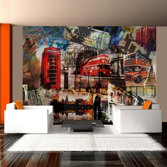 Fototapet London Collage 350x270 - Artgeist sp. z o. o.