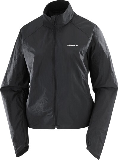 Salomon Women's SHAKEout FLY Jacket Deep Black Deep Black/ L