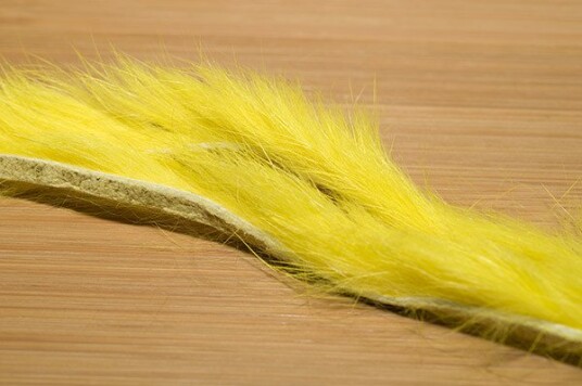 The Fly Co Rabbit Strips S-Cut 3mm - Fluor Yellow