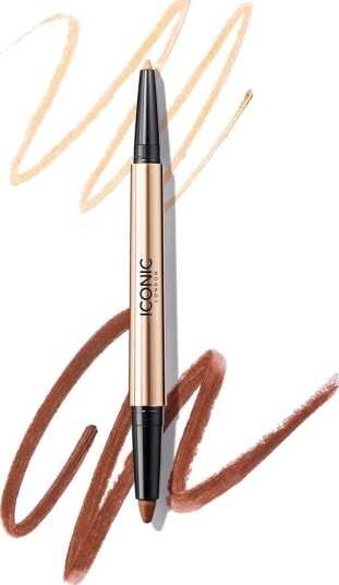 ICONIC London Eyeliner Duo Smokey Eye Natural Neutral Eyeliner Skjønnhet Makeup