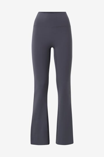 Hummel Treningstights Hmlyoga High Waist Flare W Tights Blå Hummel Treningstights Hmlyoga High Waist Flare W Tights Blå