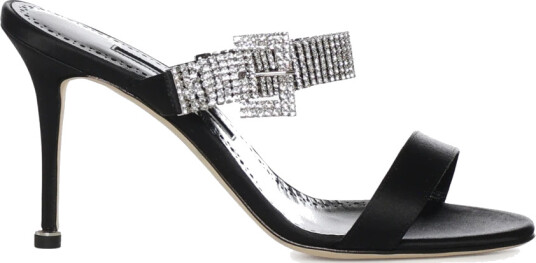 Manolo Blahnik Dame Sko Svart 38 EU,