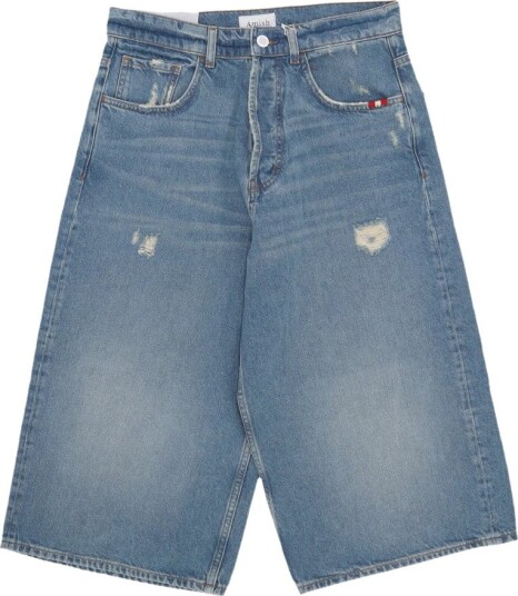 Amish Herre Shorts Blå W34, Amish Herre Shorts Blå W34,