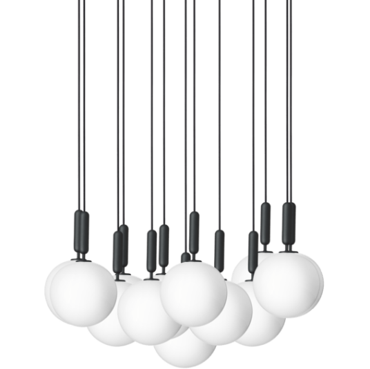 Nuura Taklampe 13 Pendel Opal Hvit Stor Nuura Taklampe 13 Pendel Opal Hvit Stor