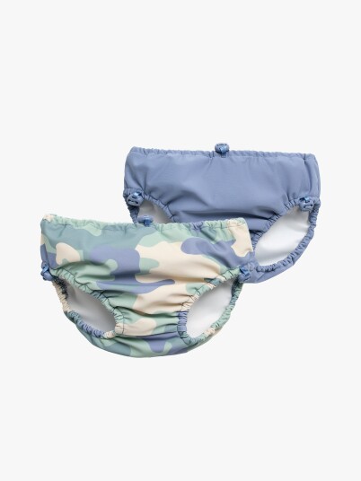 Nordbjörn Mölle 2 pack Badebleier Blå Camo 86 92