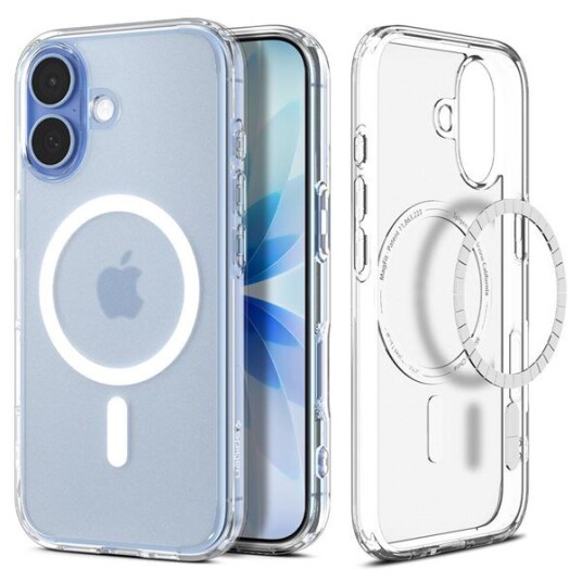 Spigen Ultra Hybrid iPhone 17 MagSafe Deksel Frost White