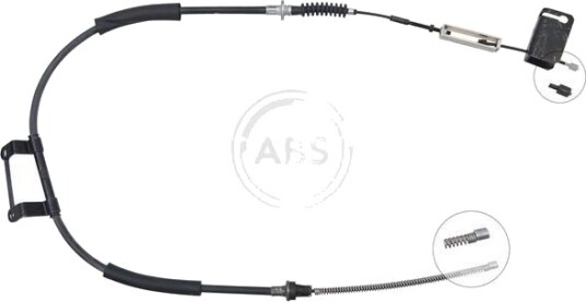 A.B.S. K19388 Tautrekk håndbremse A.B.S. K19388 Tautrekk håndbremse