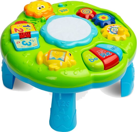 Toyz Zoo Interaktivt Lekebord Med Lyd 3XAA Batterier Ikke Inkludert 18+ Måneder