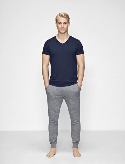 JBS of Denmark Jbs Of Dk V Neck   Blue   M