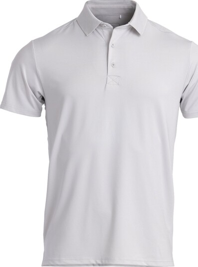 Bogeys & Birdies M Tech Scratch Polo Golf pologenser herre Lt Grey X Large