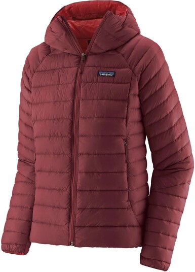 Patagonia Down Sweater Hoody, Dame Sequoia Red XS