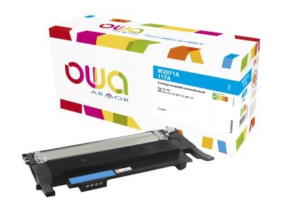 Owa - High Capacity ++ - Cyan - Kompatibel - Genprodusent - Tonerpatron Alternativ Til: Hp 117A - For Hp Color Laser 150A 150Nw Mfp 178Nw Mfp 178Nwg Mfp 179Fnw Mfp 179Fwg