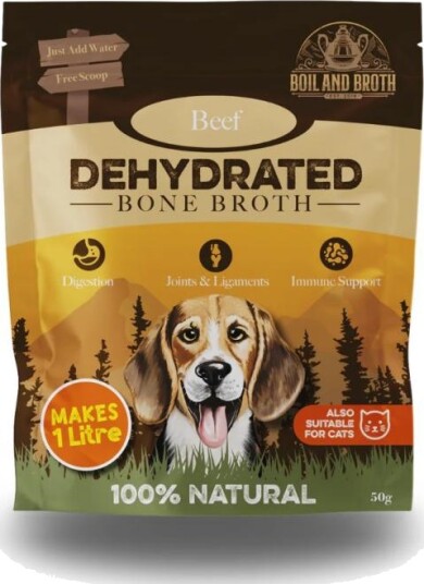 Boil And Broth Dehydrated Bone Broth Beef 50 G