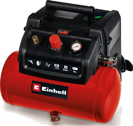 Einhell Trykkluftkompressor TC AC 190 6 8 AV 6 l 8 bar
