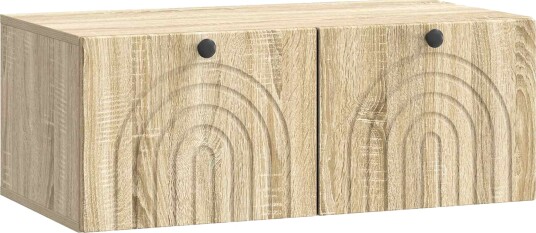  Vegghengt TV skap Sonoma eik 78,5 x 41 x 30 cm Konstruert tre