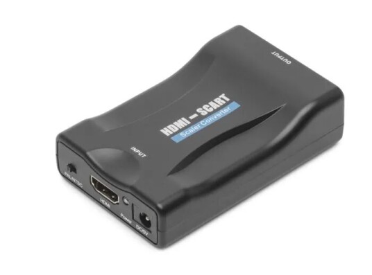 Deltaco HDMI til SCART Omformer, 1080p, Svart
