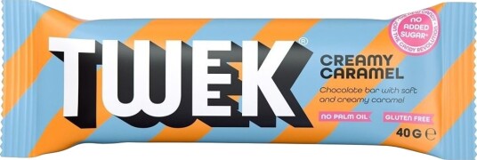 Tweek Sweets Bar 20 Pack Smak 40 g Creamy Caramel Bar Tweek Sweets Bar 20 Pack Smak 40 g Creamy Caramel Bar