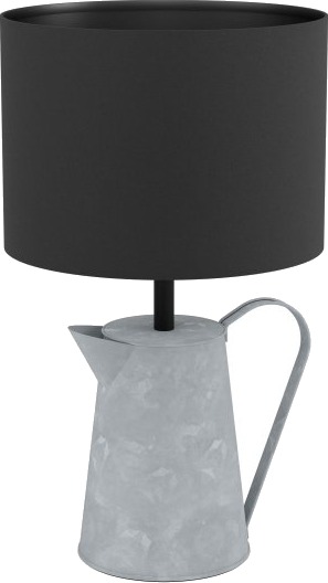Eglo Kensal Bordlampe E27 Svart/Grå Eglo Kensal Bordlampe E27 Svart/Grå