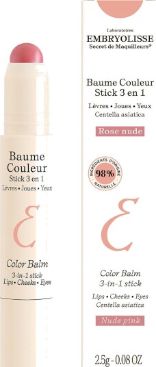 Embryolisse Color Balm 3-In-1 Stick Nude Pink 2,5g Embryolisse Color Balm 3-In-1 Stick Nude Pink 2,5g
