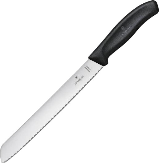 Victorinox  Swiss Classic brødkniv 21 cm svart