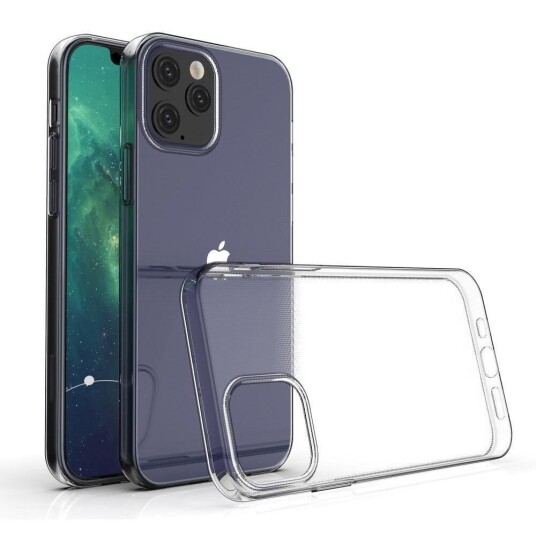 INCOVER iPhone 12 / 12 Pro Bump Safe Fleksibelt Deksel - Gjennomsiktig