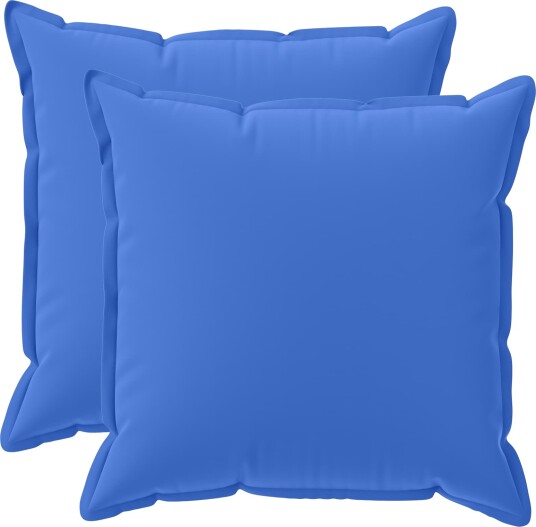 vidaXL Putetrekk 2 stk. HOUTEN Kongeblå 70 x 70 cm Polyester