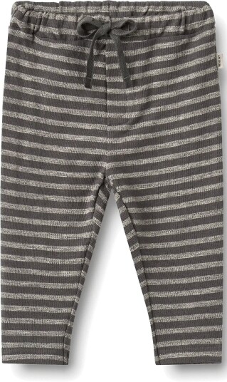 Wheat Jersey Pants Manfred DARK CHARCOAL STRIPE 92