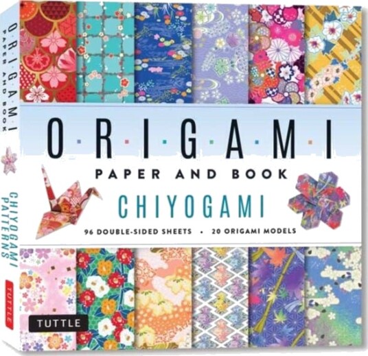 Chiyogami Origami Paper and Book