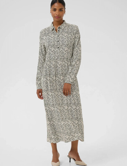 Kaffe Kamiriam Shirt Dress - Black - 44 Kaffe Kamiriam Shirt Dress - Black - 44