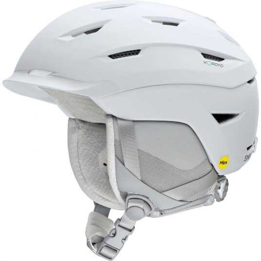 S/Mith Liberty MIPS Skihjelm Dame Matte White 51-55cm S/Mith Liberty MIPS Skihjelm Dame Matte White 51-55cm