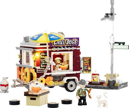 Lumibricks Chili Dog Trailer Byggesett 16+ År 515 Deler