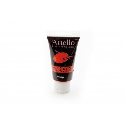 Artello Akrylmaling Kunstnerfarge Oransje 75ml