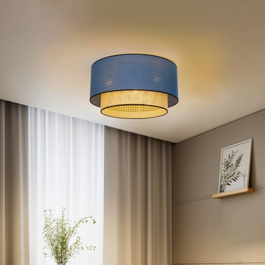 Duolla Taklampe Big Boho rotting beige/jeans