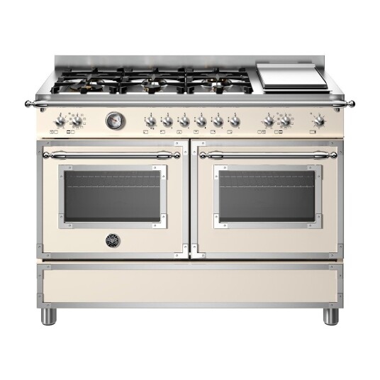 BERTAZZONI HERITAGE SERIES HER126G2EAVT GASSKOMFYR, AVORIO