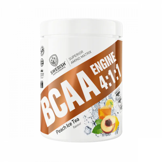 Swedish Supplements BCAA Engine 4:1:1 - 400g - Peach Ice Tea